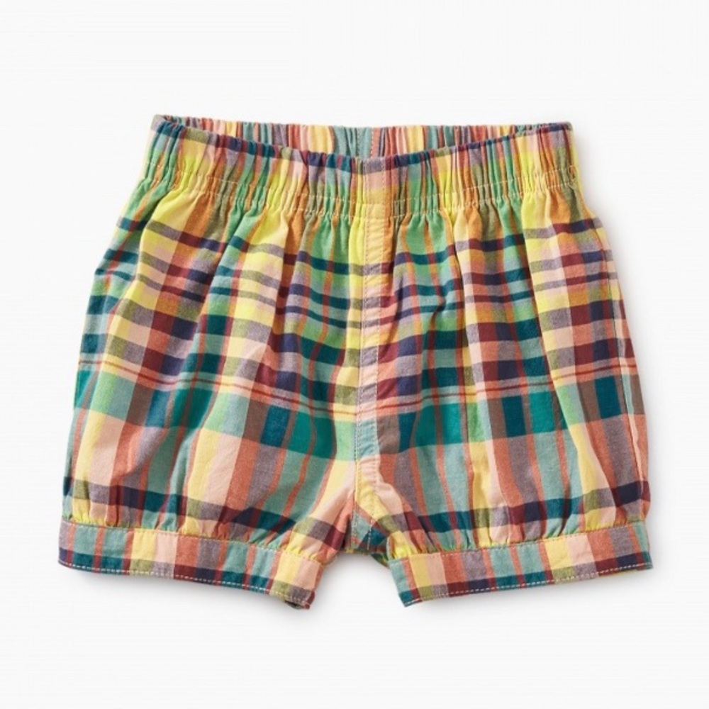 Madras Bubble Shorts from Tea Collection